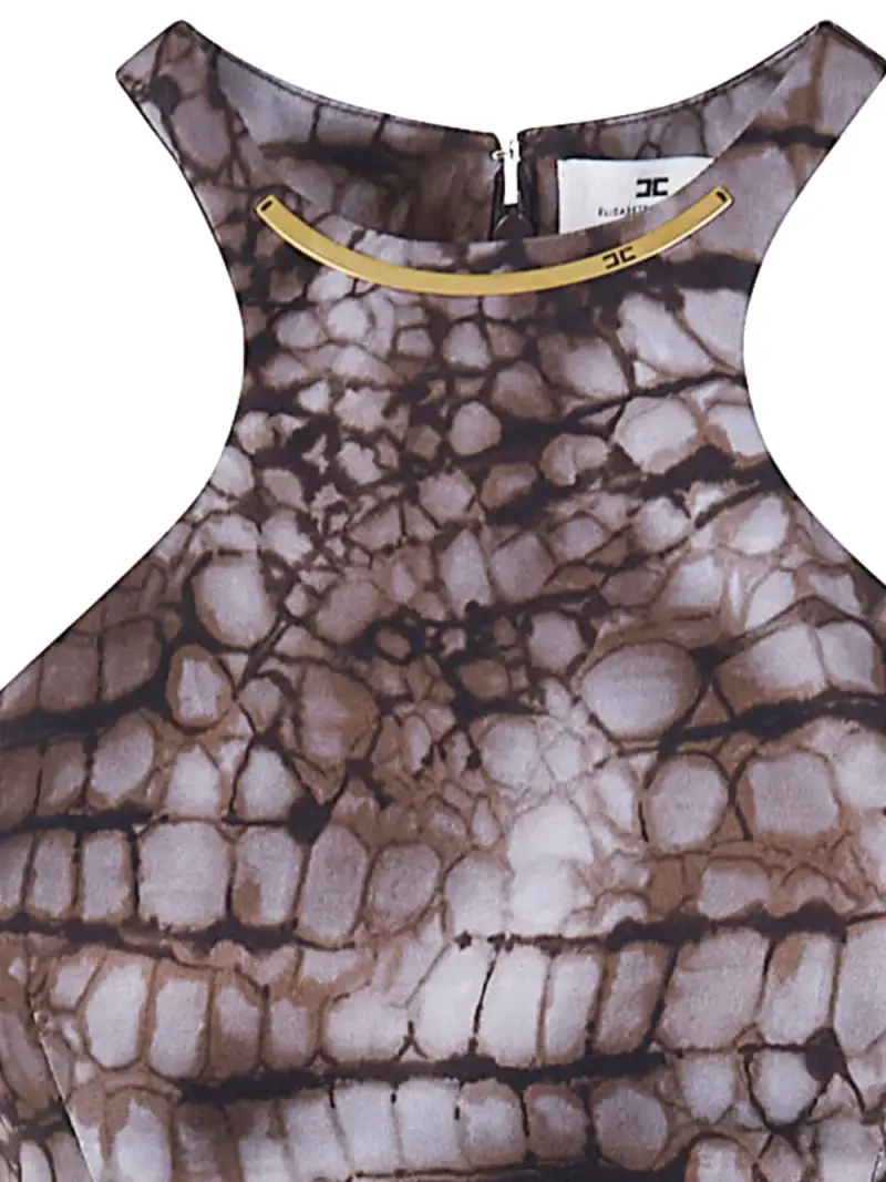 Midi dress cacao MARRONE miniatura 3