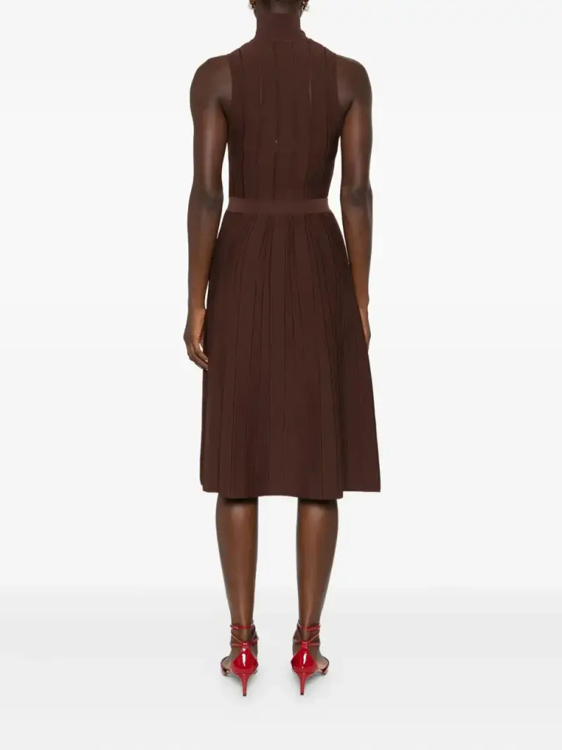 midi dress elisabetta franchi MARRONE miniatura 2