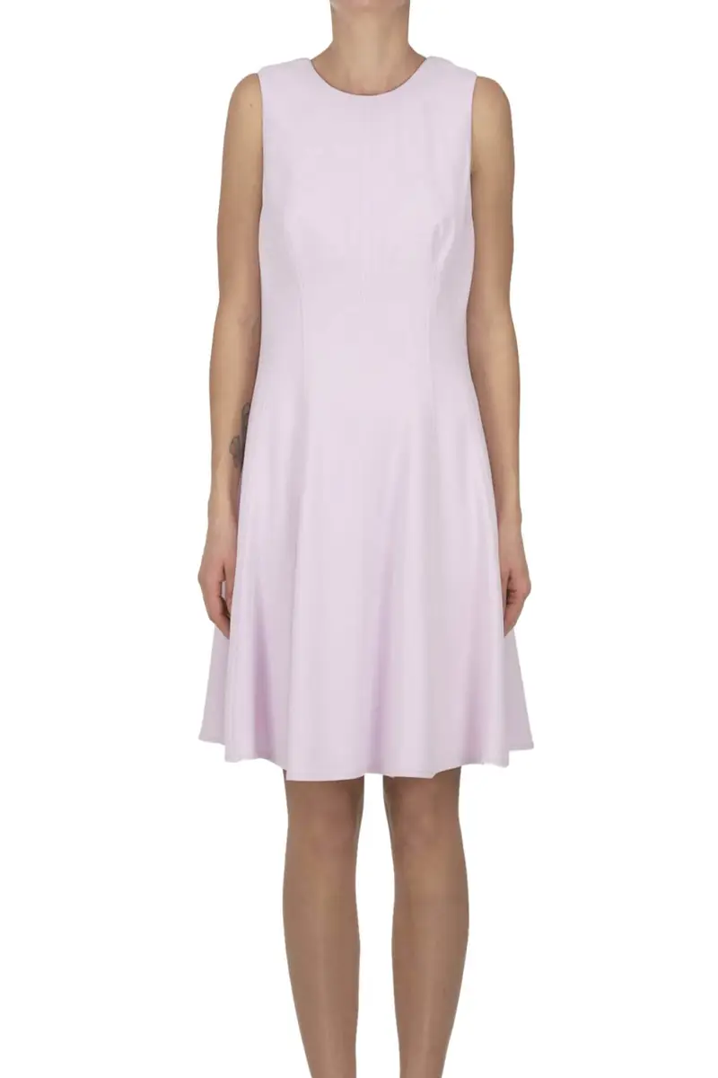 Mini abito in crepè Rosa