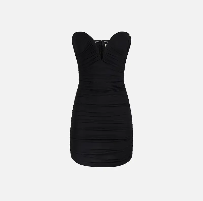 Mini abito in jersey crêpe