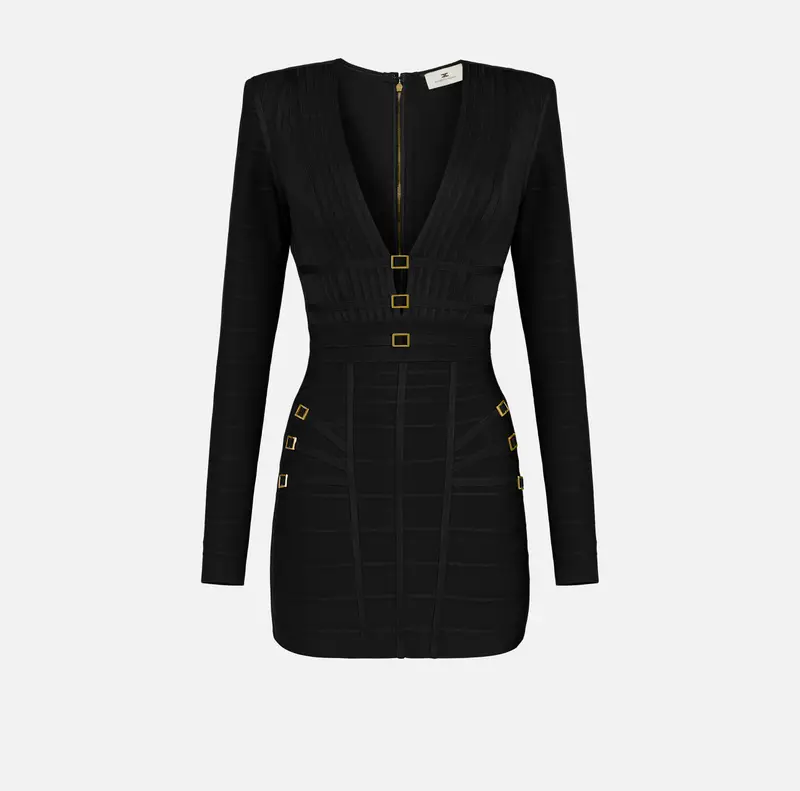 Mini abito in maglia 3D