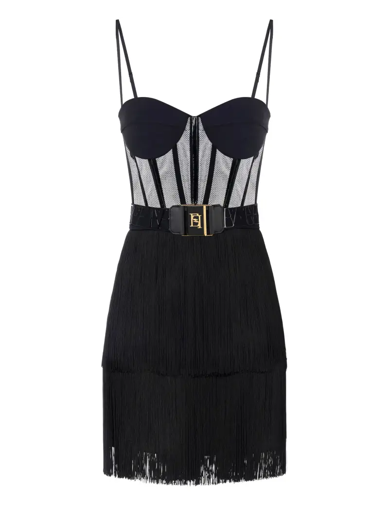 minidress elisabetta franchi NERO