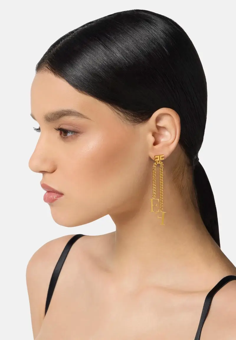 ELISABETTA FRANCHI Orecchini Donna Oro 1096246 miniatura 2