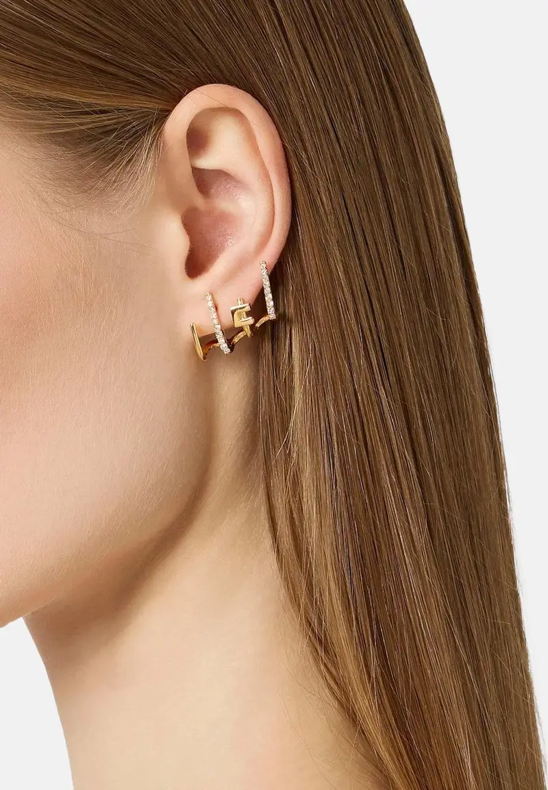 ELISABETTA FRANCHI Orecchini Donna Oro 4246074 miniatura 2