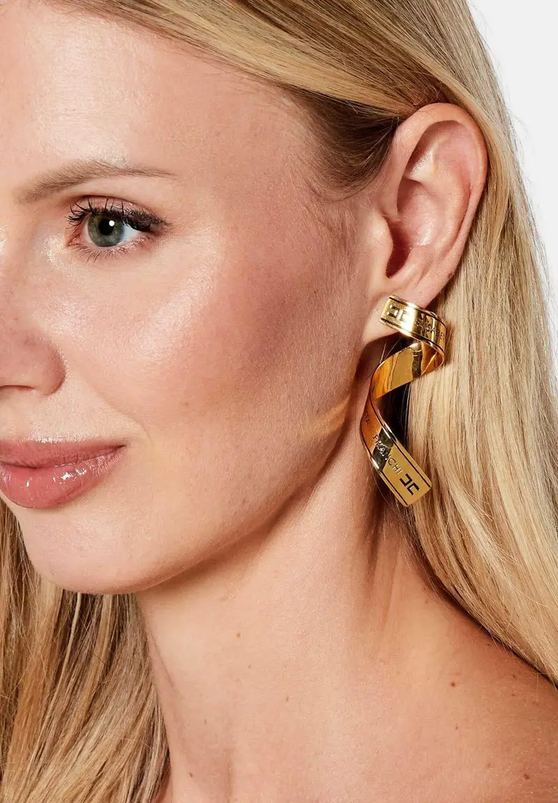 ELISABETTA FRANCHI Orecchini Donna Nero 1096184 miniatura 3