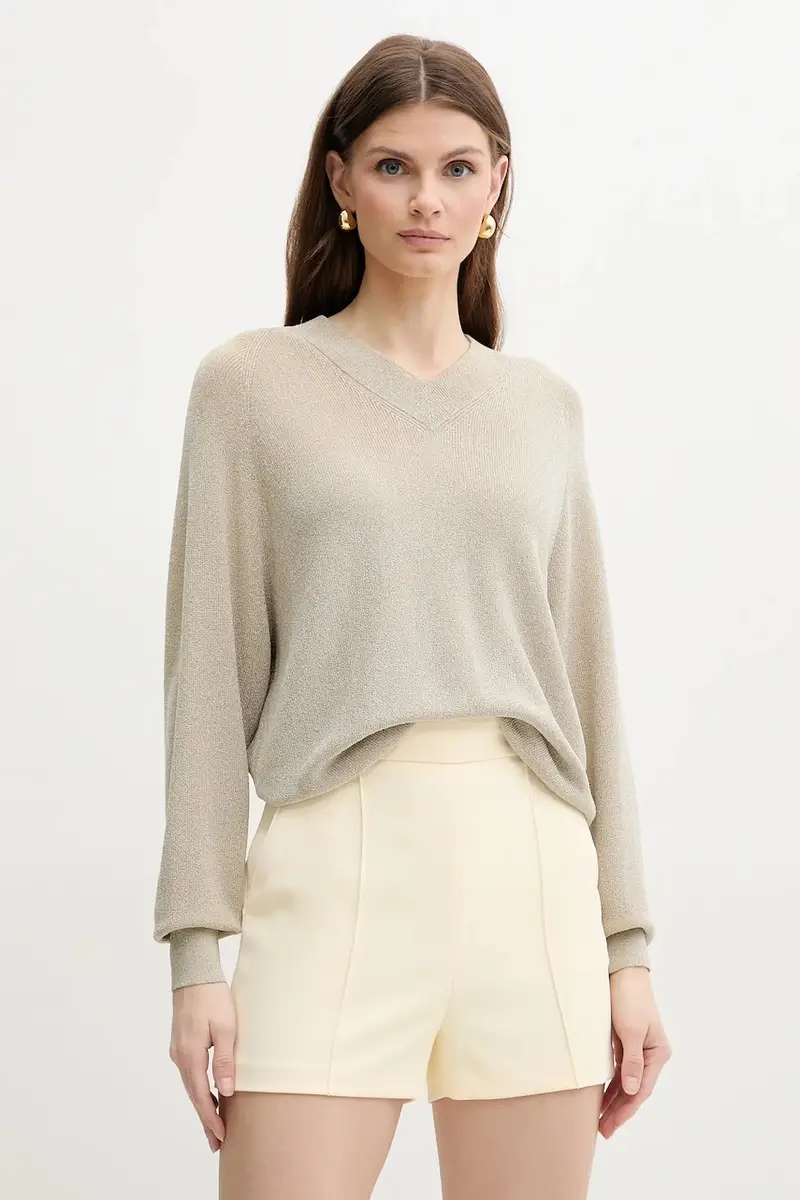 pantaloncini donna colore giallo SH00851E2