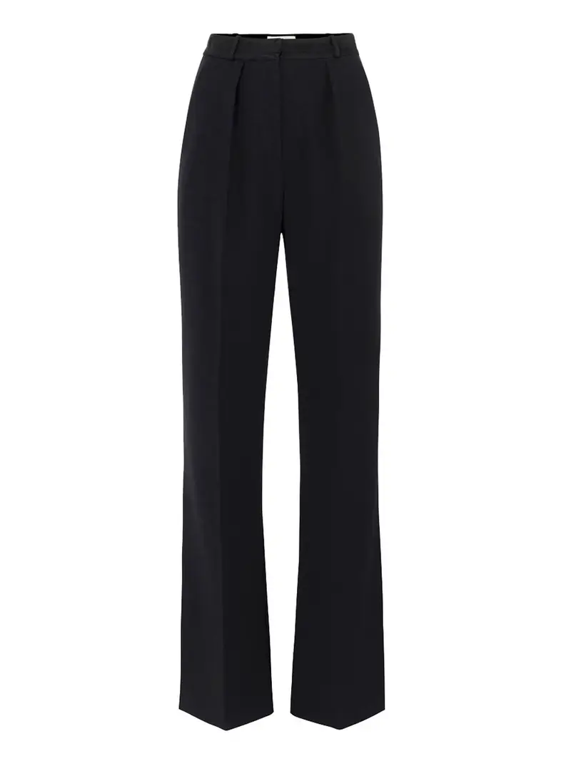 pantalone palazzo elisabetta franchi da donna - nero