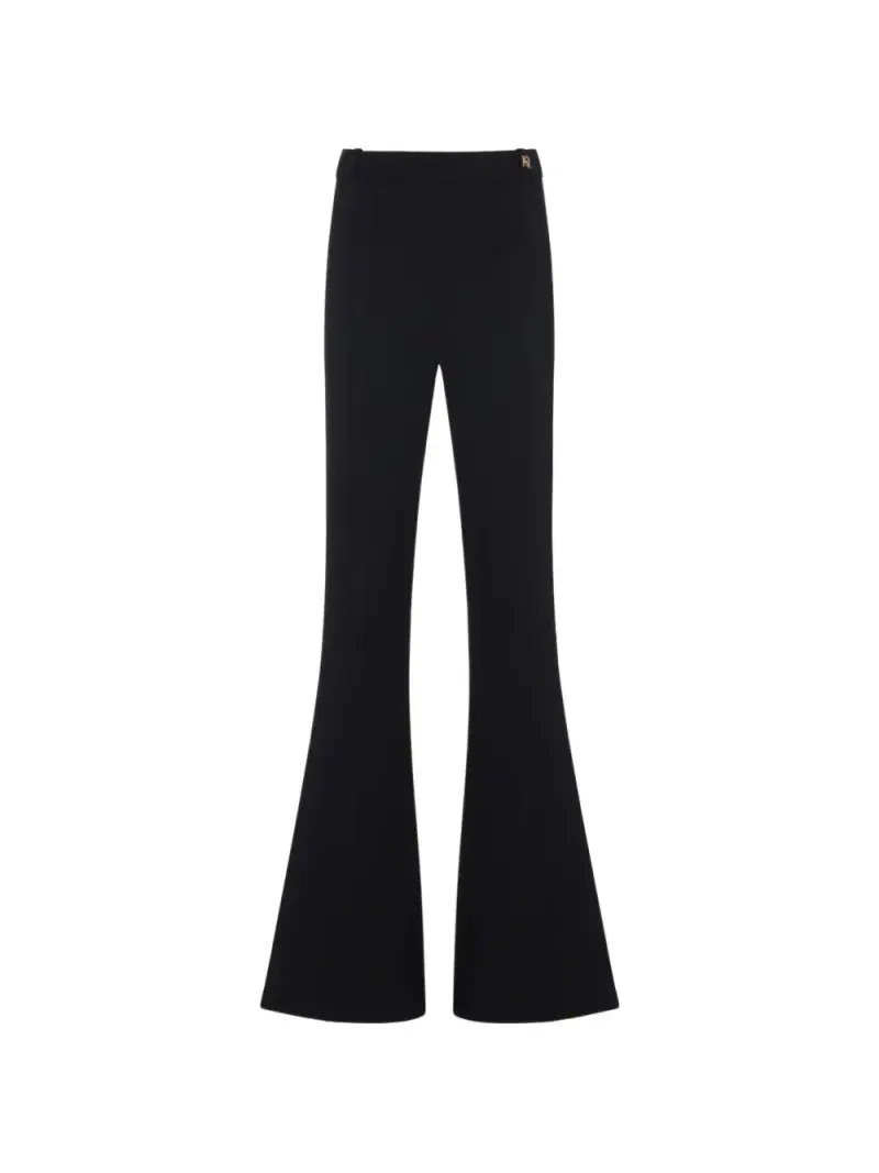 Pantaloni Flare Nero miniatura 3