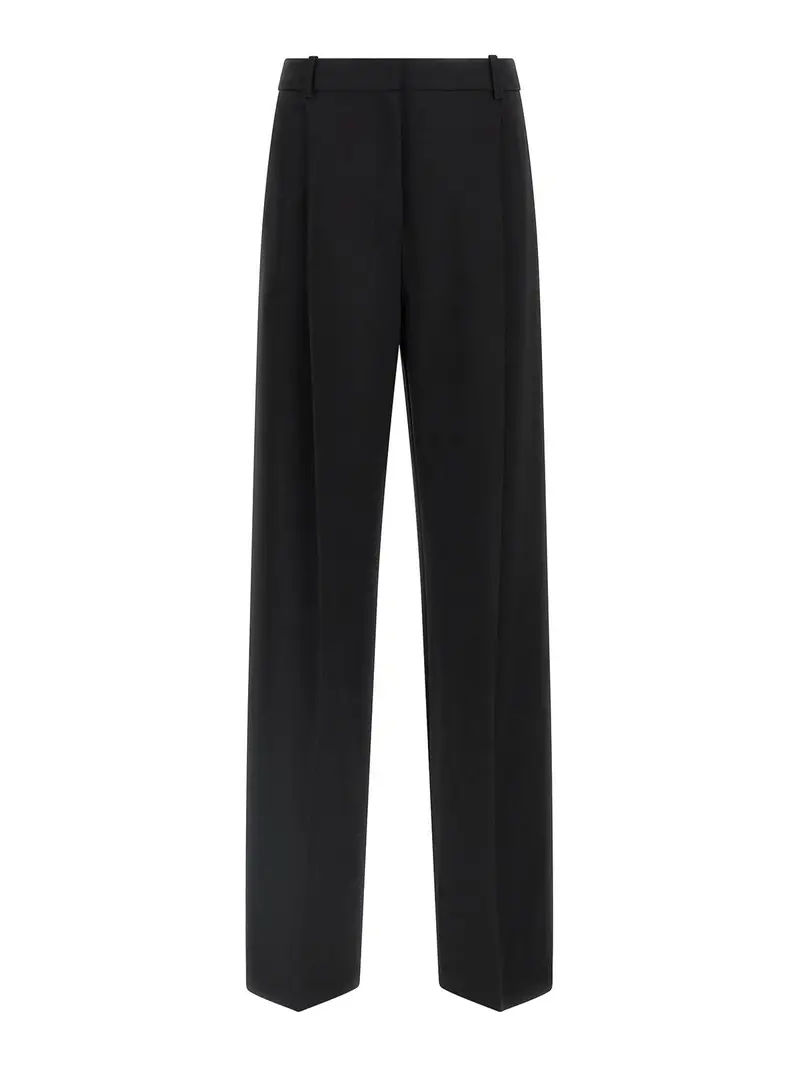 Pantaloni in cady fluido Nero