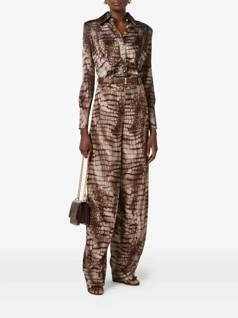 Pantaloni MARRONE miniatura 2