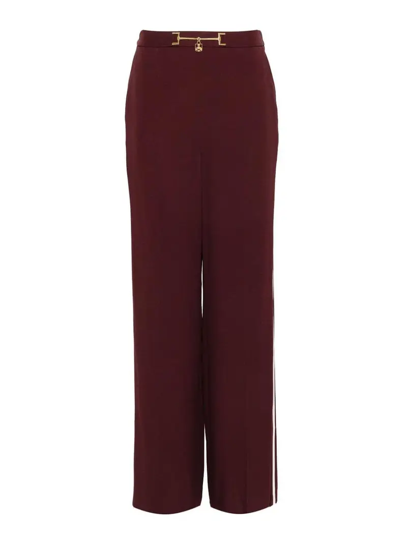 Pantaloni rosso bordeaux Viola