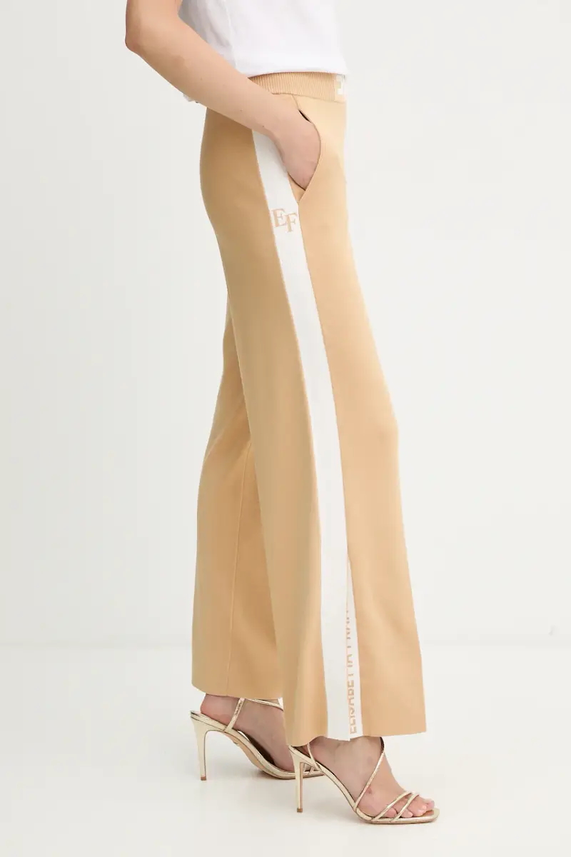 pantaloni tuta Beige miniatura 2