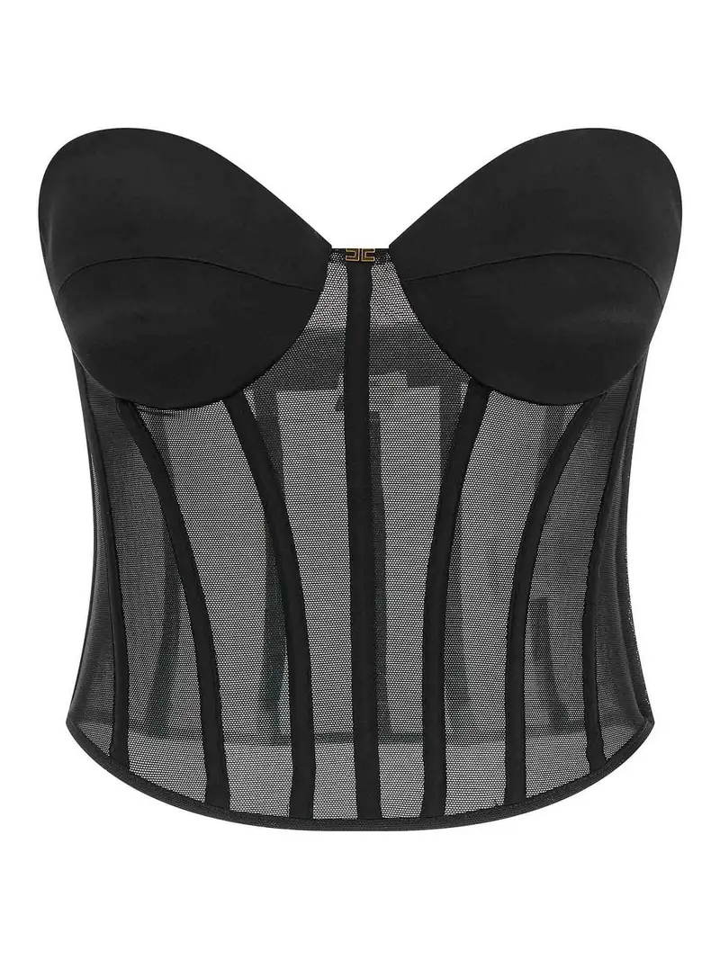 ELISABETTA FRANCHI Top Nero 4357316