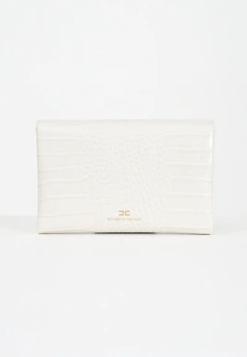 ELISABETTA FRANCHI Pochette Donna Bianco 1275259 miniatura 2