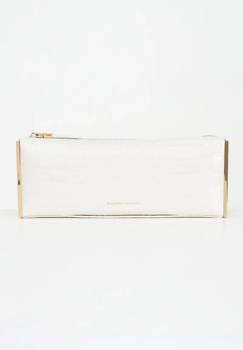 ELISABETTA FRANCHI Pochette Donna Bianco 1275257
