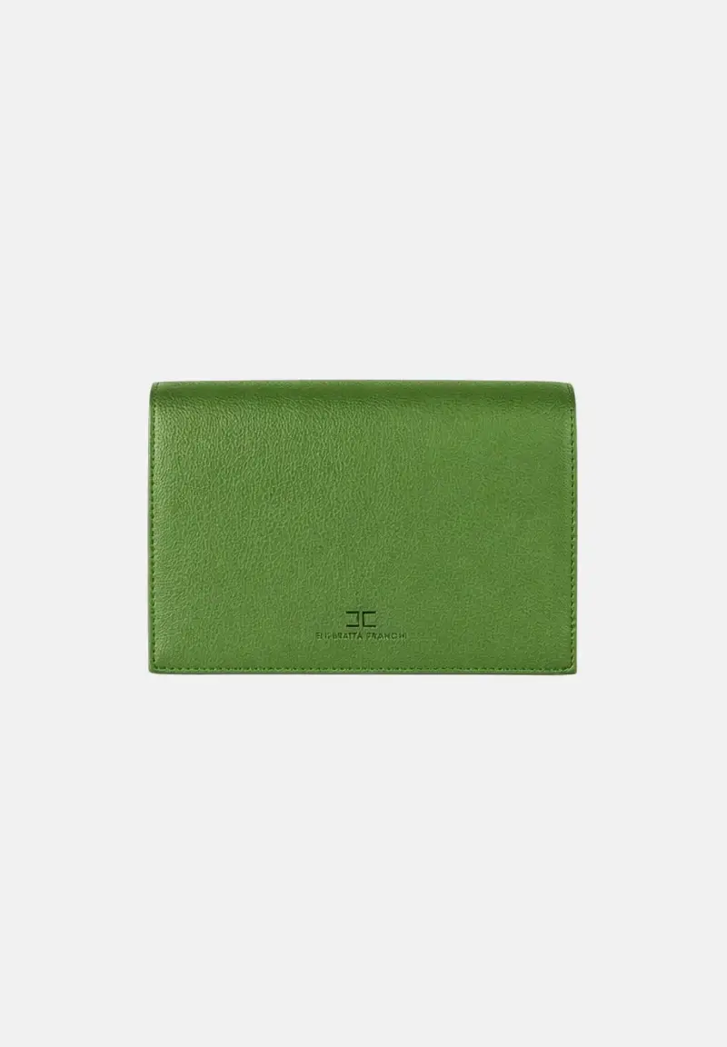 ELISABETTA FRANCHI Pochette Donna Verde 4323332 miniatura 3