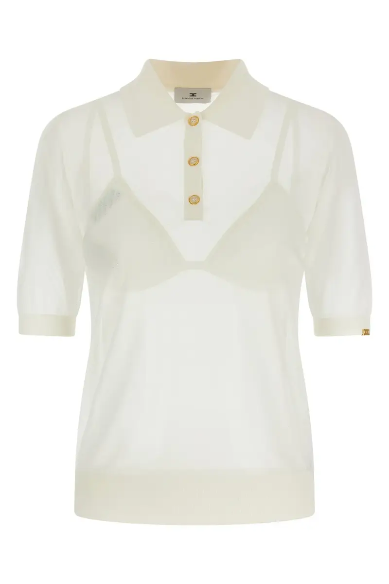 ELISABETTA FRANCHI Polo Bianco 4226494
