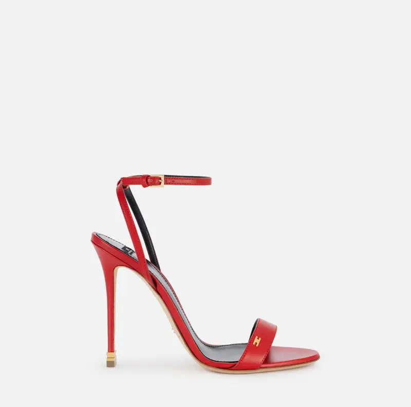 Sandali Étoile in nappa con cinturino alla caviglia