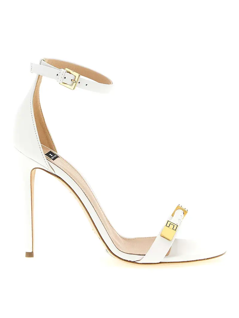Sandali in pelle Bianco