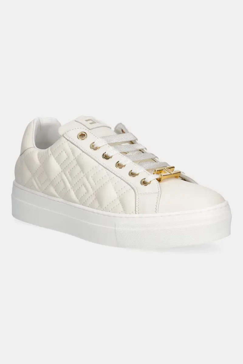 sneakers in pelle colore beige F4A9-E0357