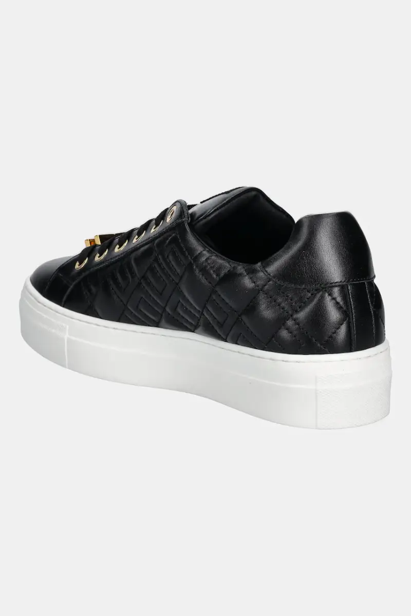 sneakers in pelle colore nero F4A9-E0357 miniatura 3