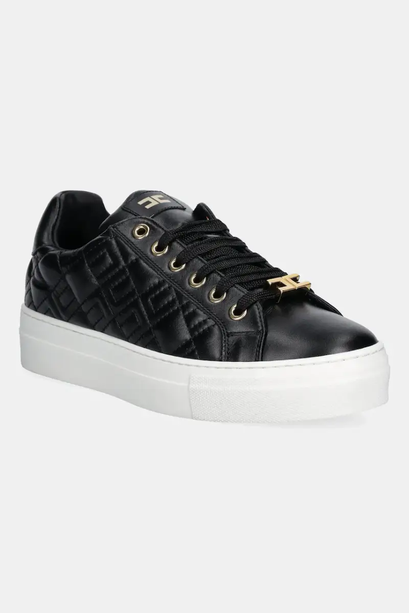 sneakers in pelle colore nero F4A9-E0357