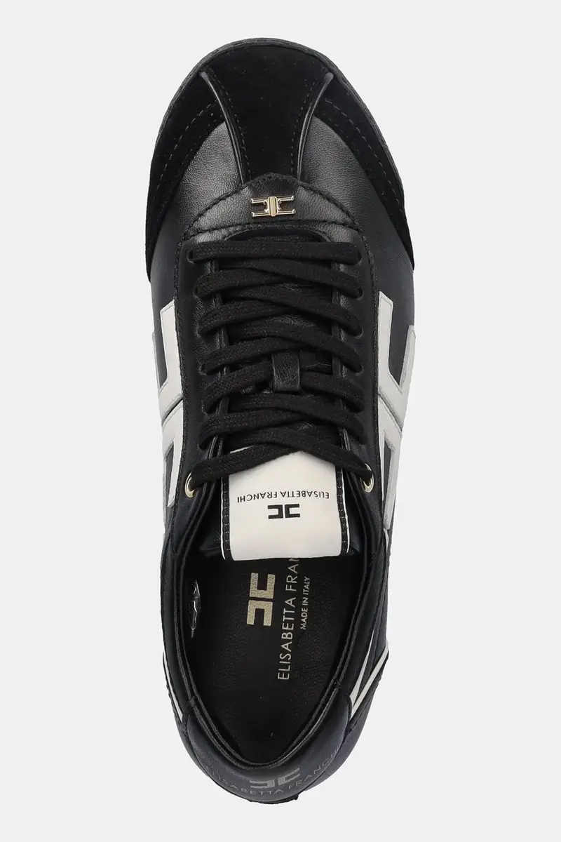 sneakers in pelle donna colore nero SA82G56E2 miniatura 4