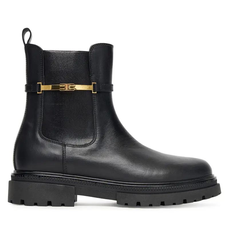 ELISABETTA FRANCHI Stivaletti Chelsea Donna Nero 4069344