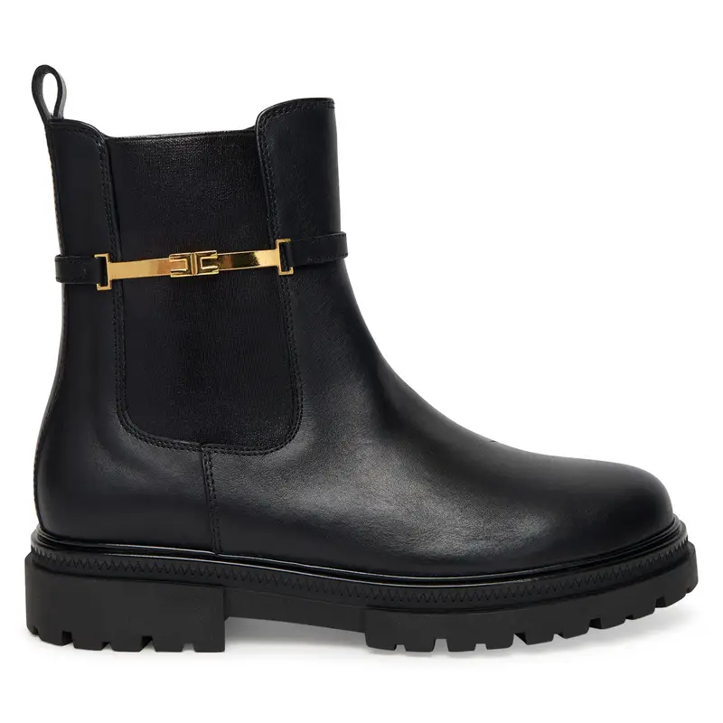 Stivaletti Elisabetta Franchi Chelsea Bot F4A5-E0441-1251 S Nero