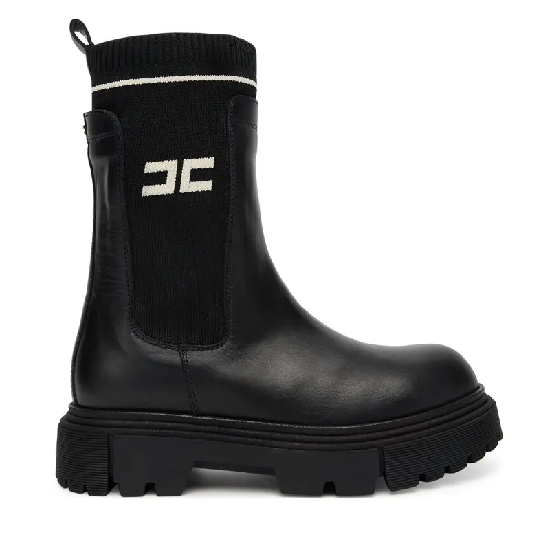 Stivaletti Elisabetta Franchi Chelsea F4A5-E0424-1316930 Nero