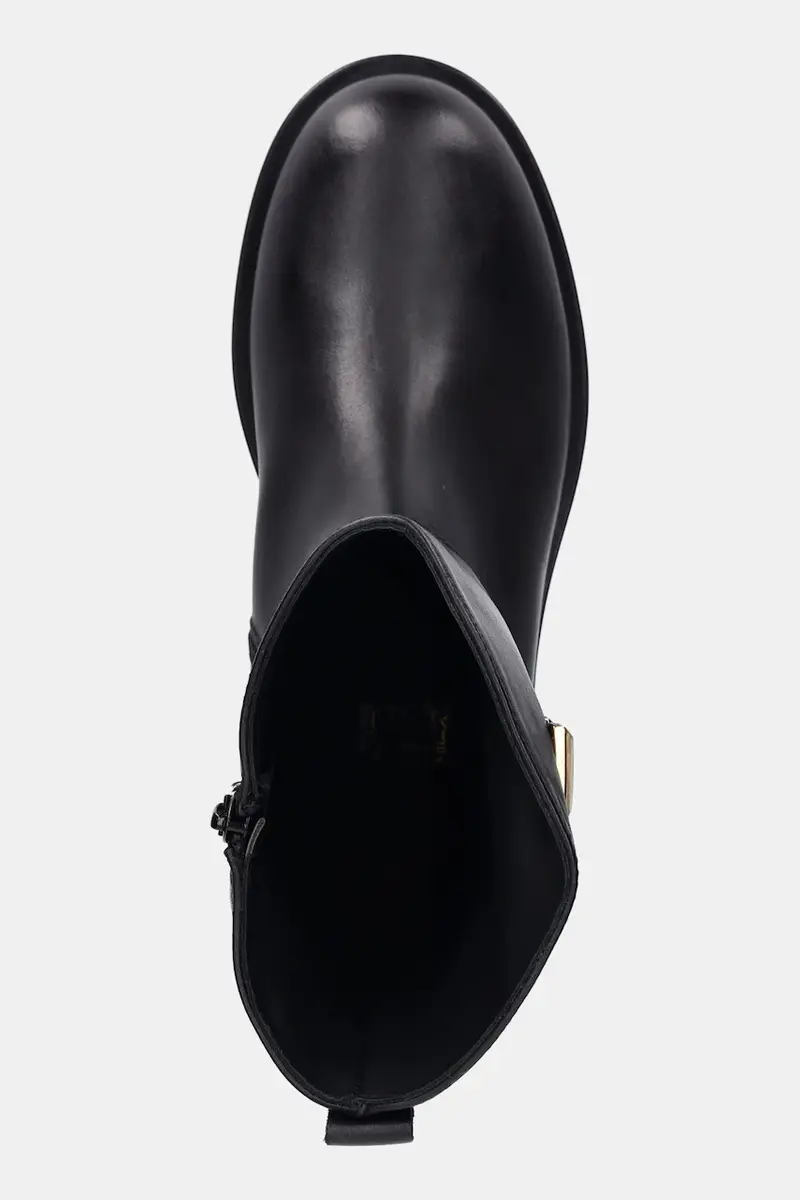 stivaletti in pelle bambino/a Nero miniatura 4