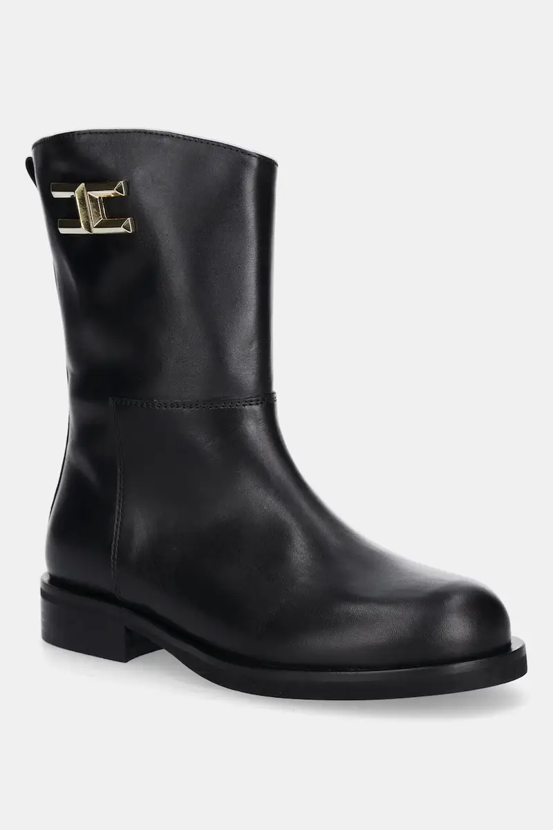 stivaletti in pelle bambino/a Nero