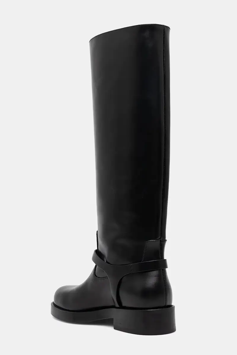 stivali in pelle donna colore nero SA57B56E2 miniatura 3