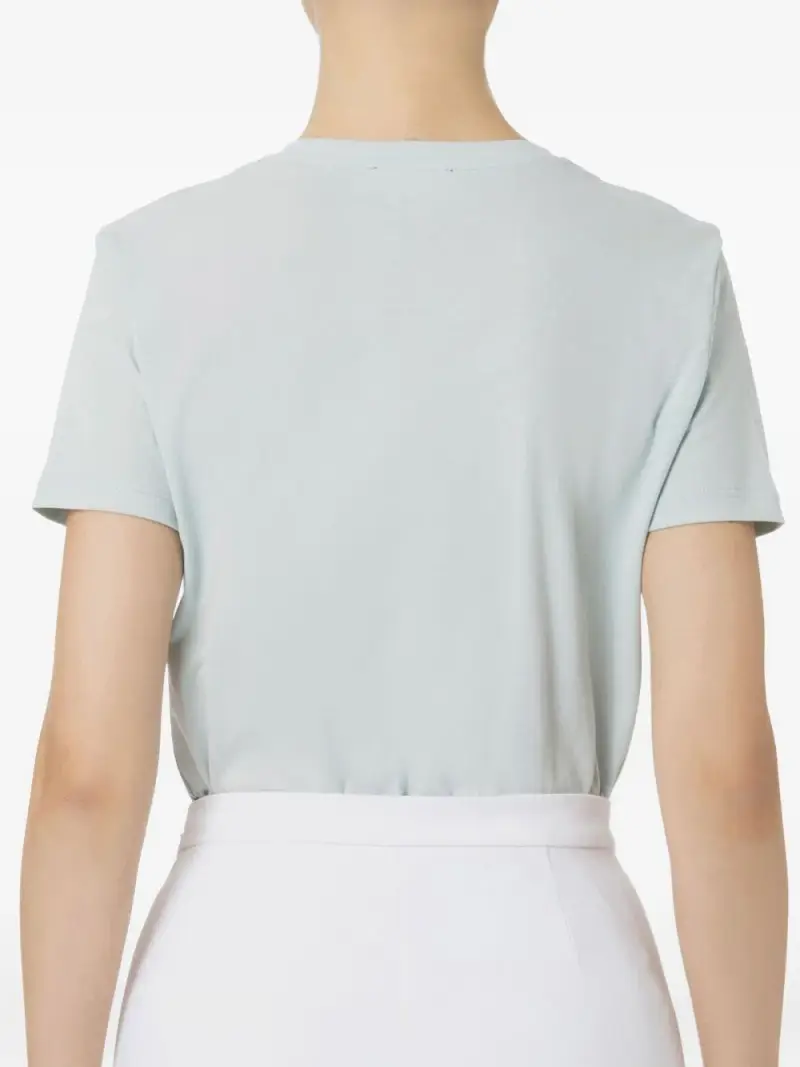 ELISABETTA FRANCHI T-shirt Turchese 2526398 miniatura 2