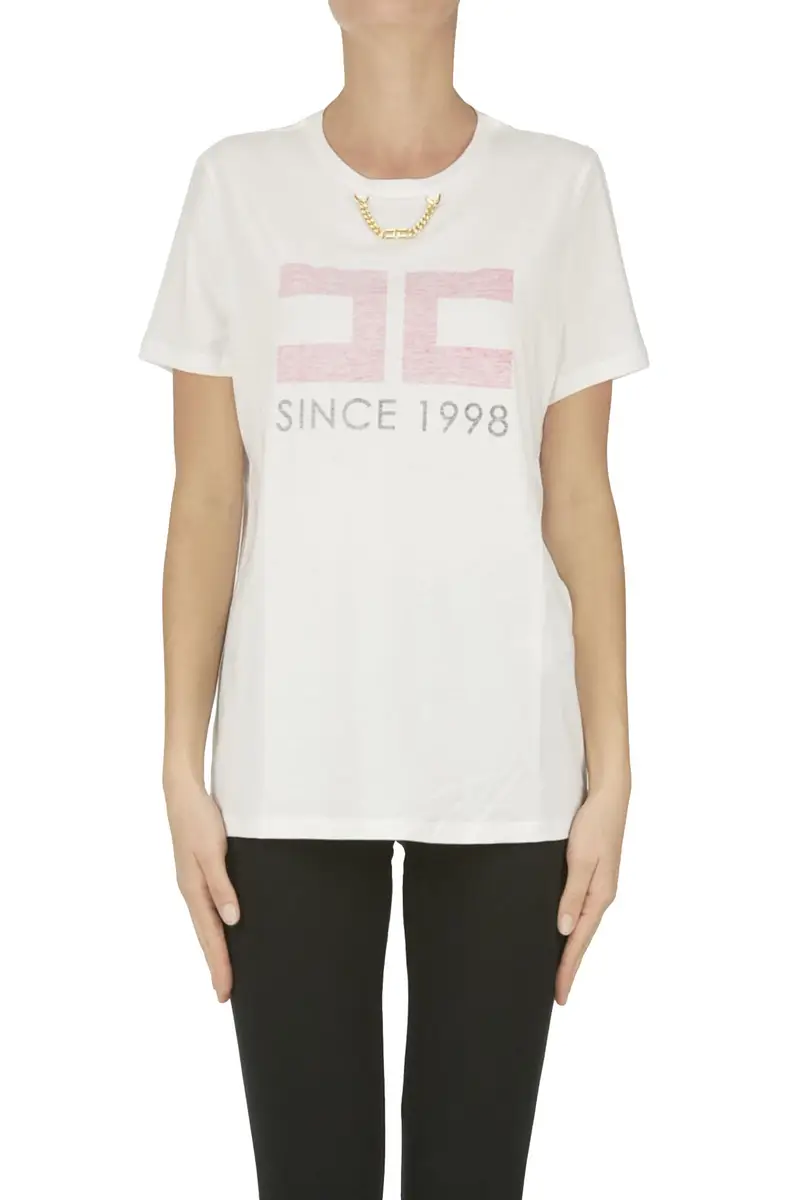 ELISABETTA FRANCHI T-shirt Bianco 3817094