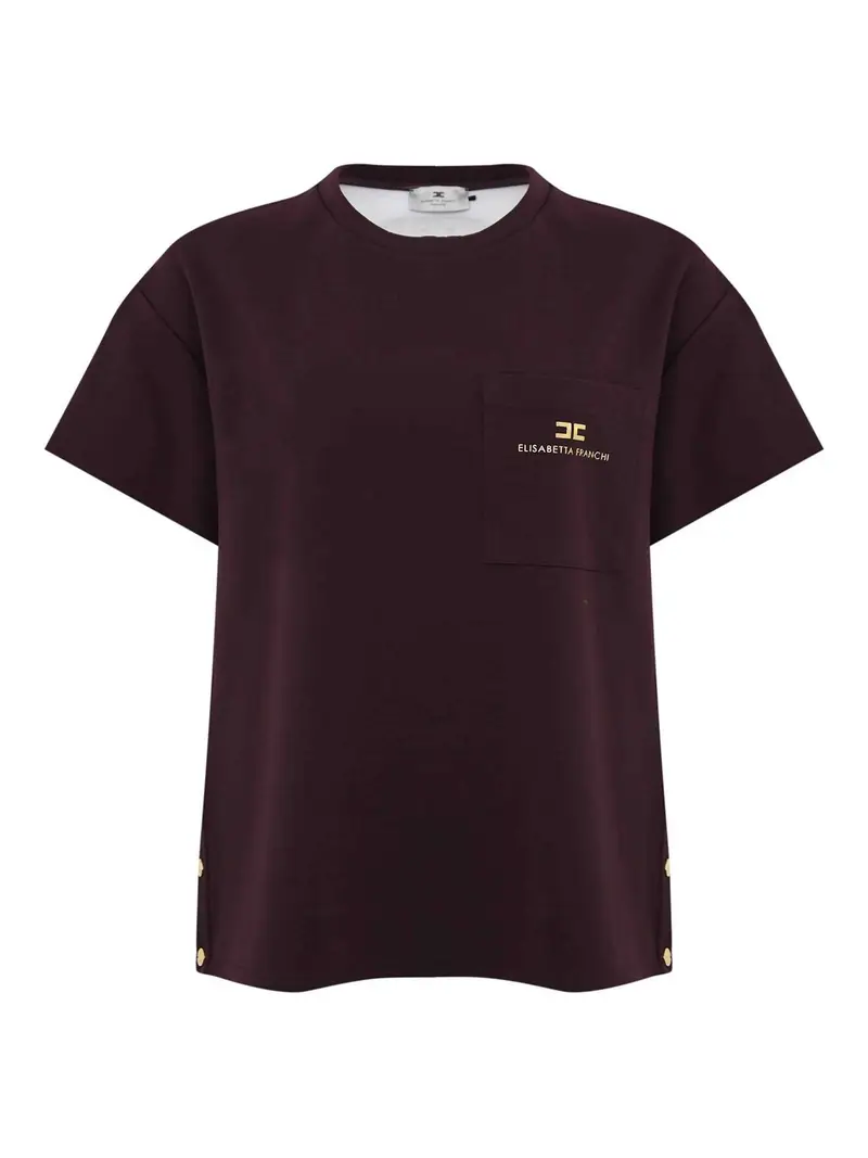 ELISABETTA FRANCHI T-shirt Viola 4187775