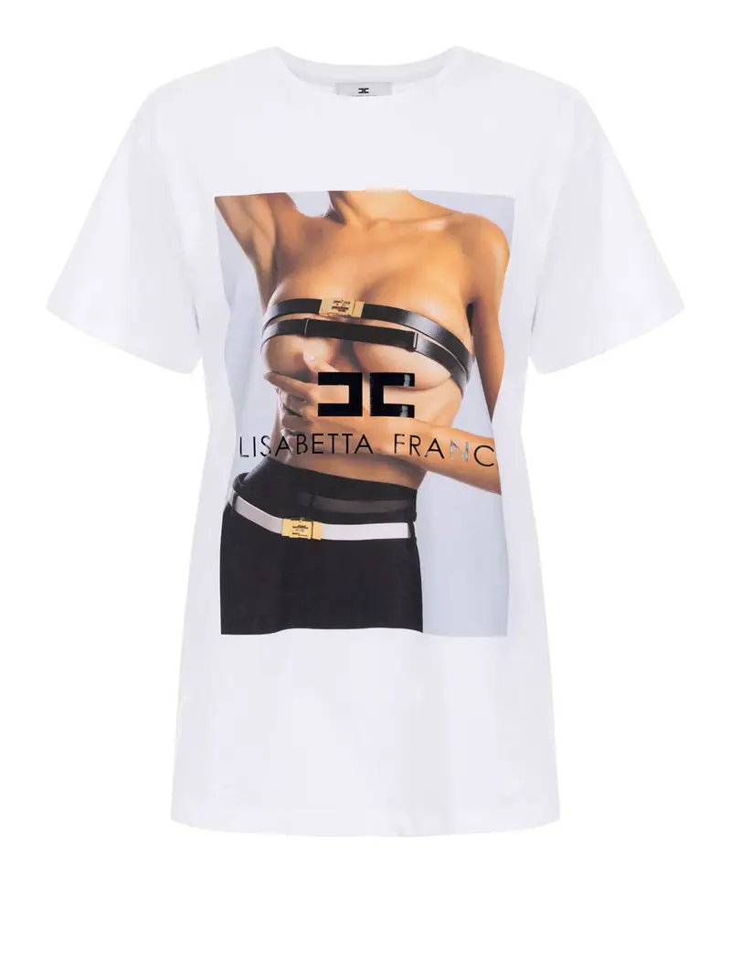 ELISABETTA FRANCHI T-shirt Donna Multicolore 2489442