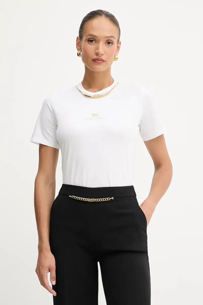 ELISABETTA FRANCHI T-shirt Bianco 4148082