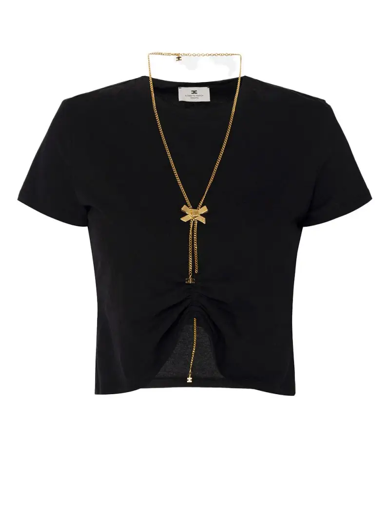 ELISABETTA FRANCHI T-shirt Oro 2533437
