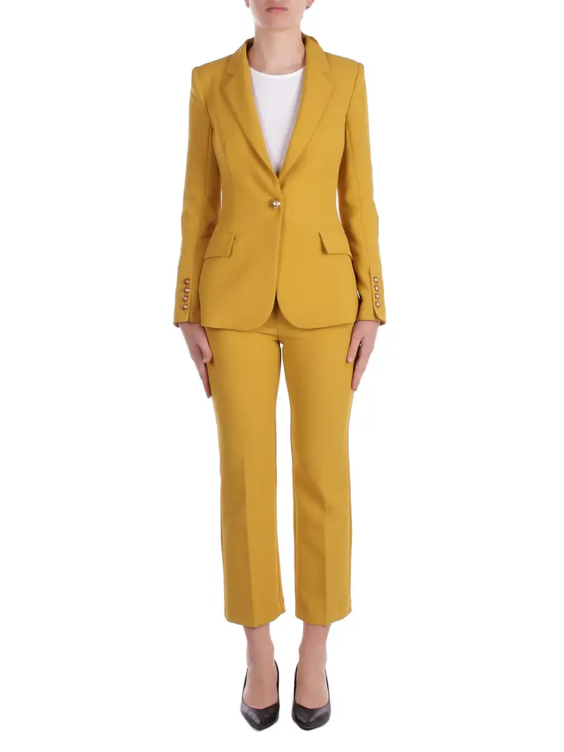Tailleur Donna ELISABETTA FRANCHI Curry Tailleur