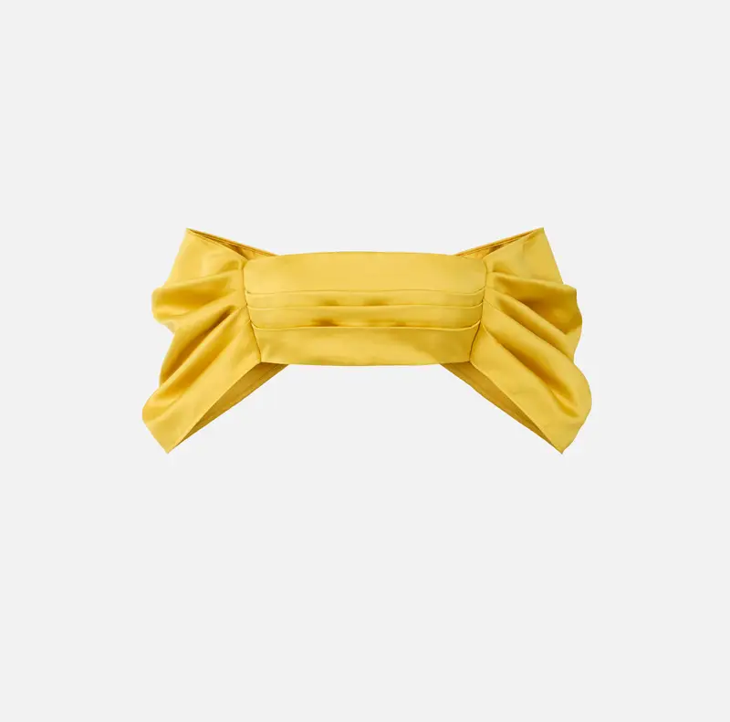 Top a fiocco in duchesse