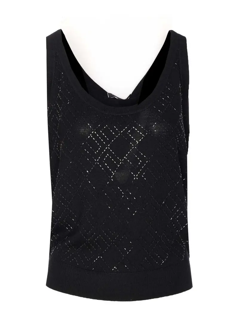 ELISABETTA FRANCHI Top Blu 4108075