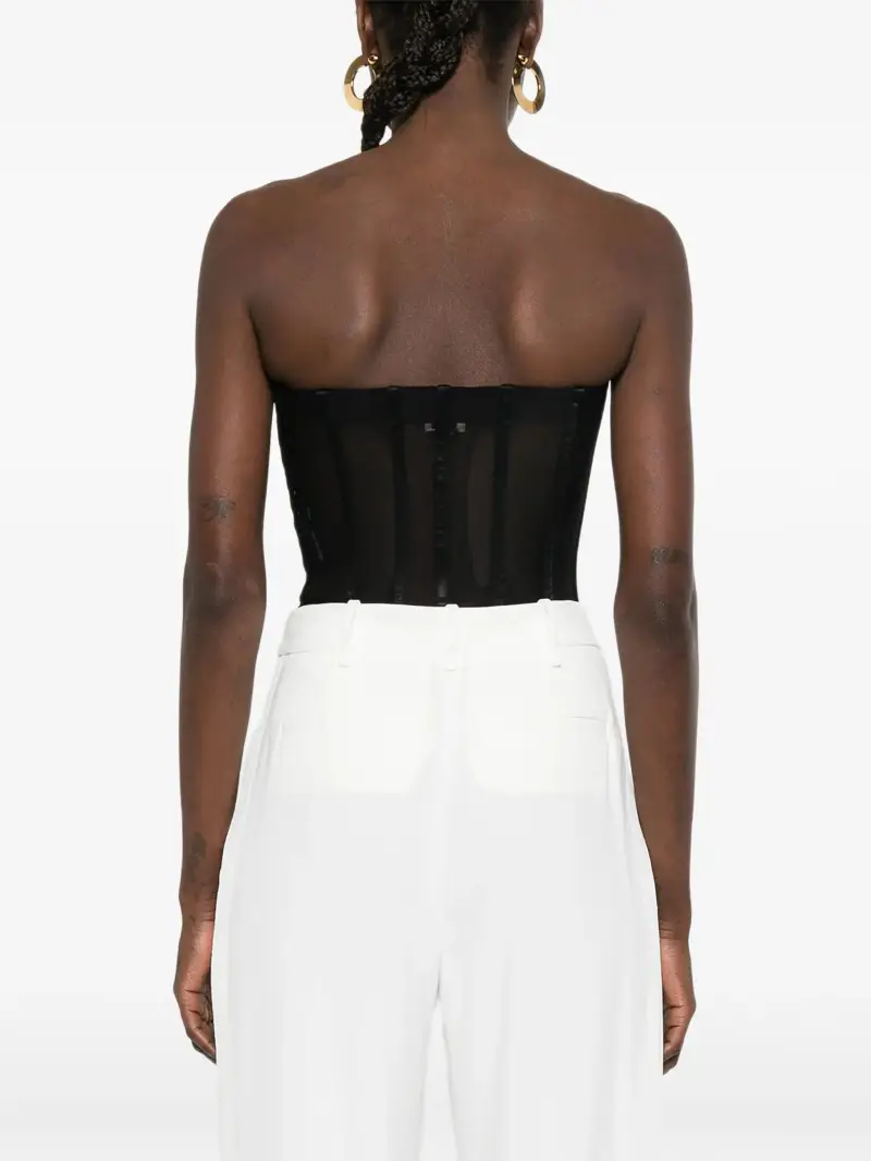 Top bustier NERO miniatura 4