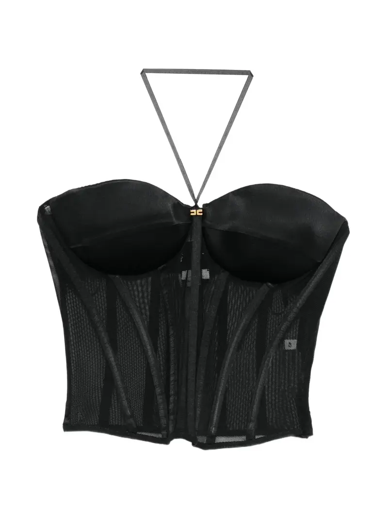 Top bustier NERO