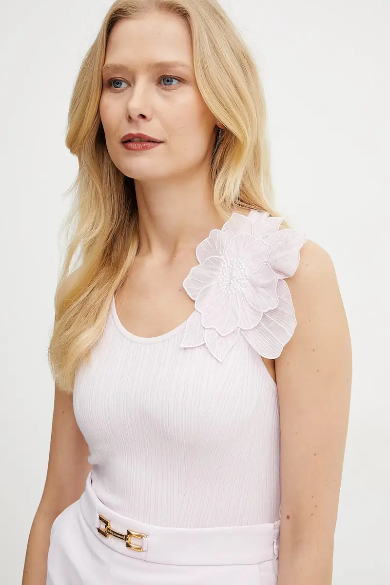 ELISABETTA FRANCHI Top Donna Rosa 2890623 miniatura 4