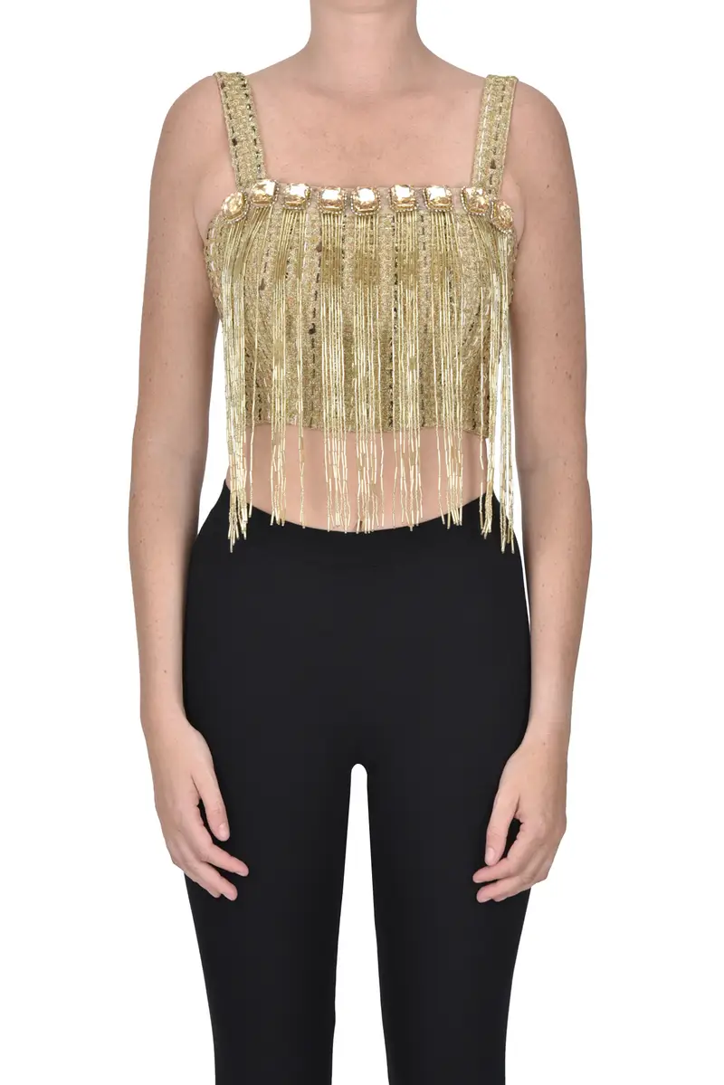 ELISABETTA FRANCHI Top Oro 2523867