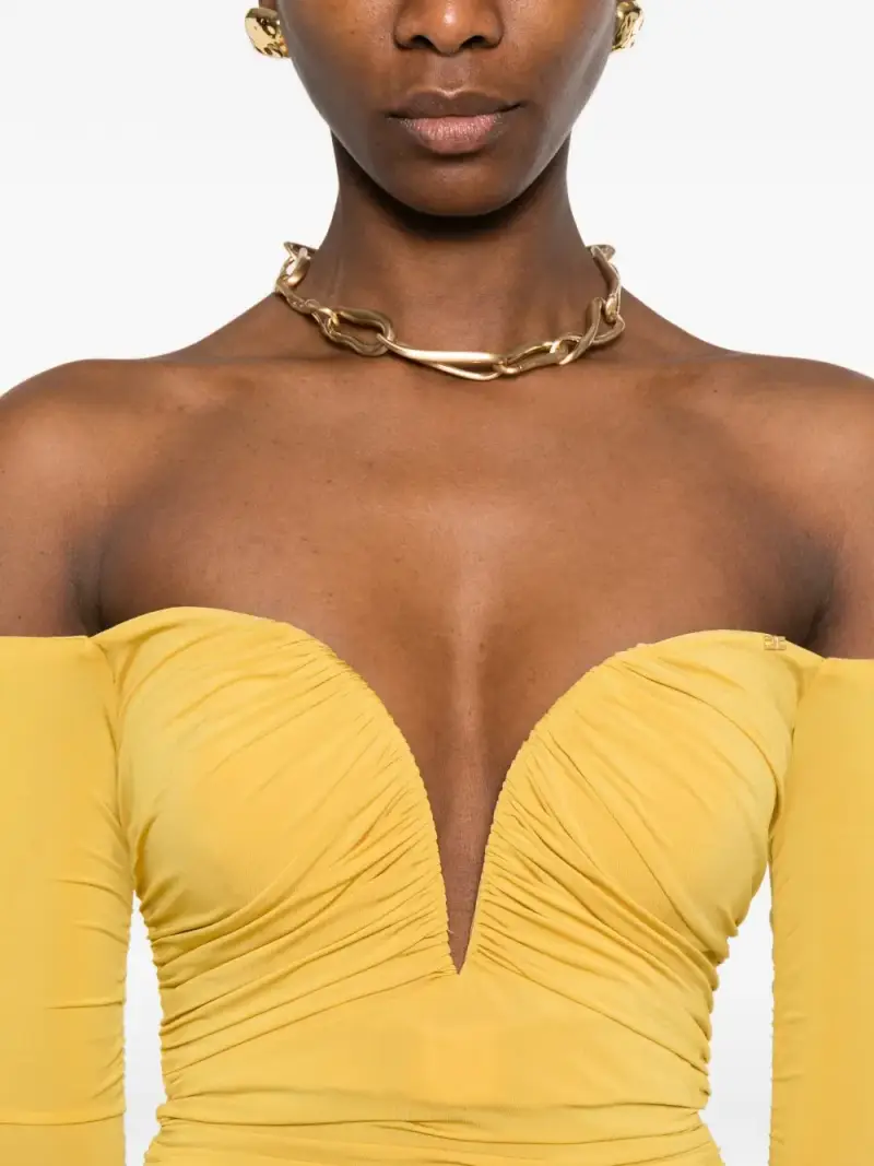 ELISABETTA FRANCHI Top Donna Giallo 4220500 miniatura 2