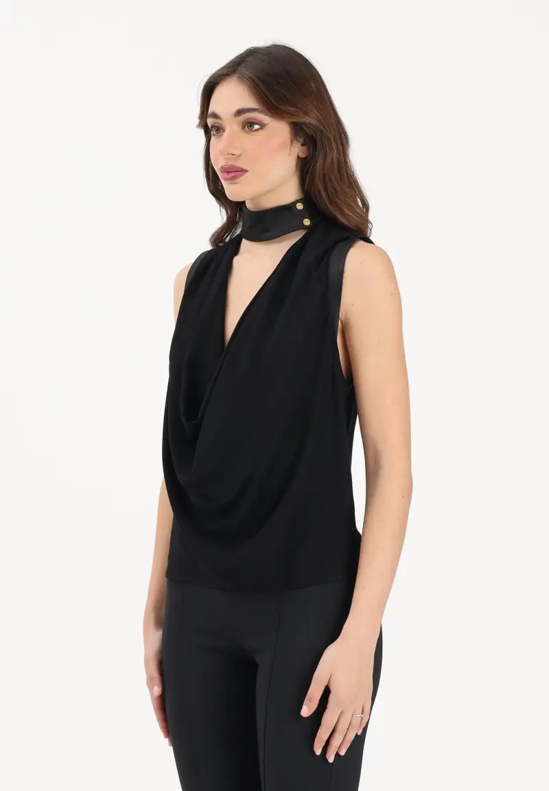 ELISABETTA FRANCHI Top Donna Nero 4215524