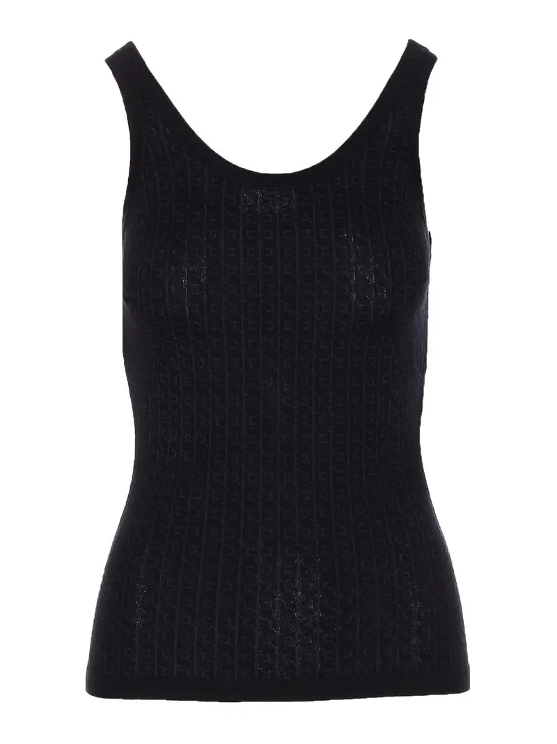 ELISABETTA FRANCHI Top Nero 3350328