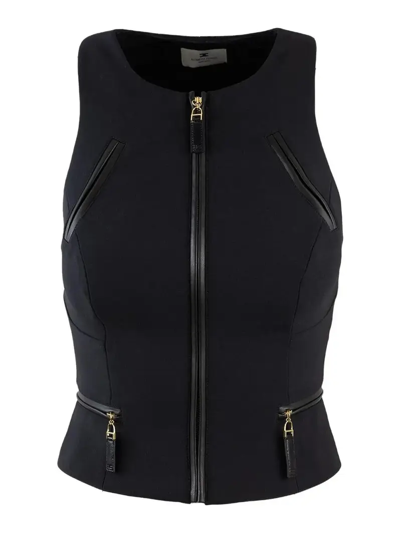 ELISABETTA FRANCHI Top Nero 4013389